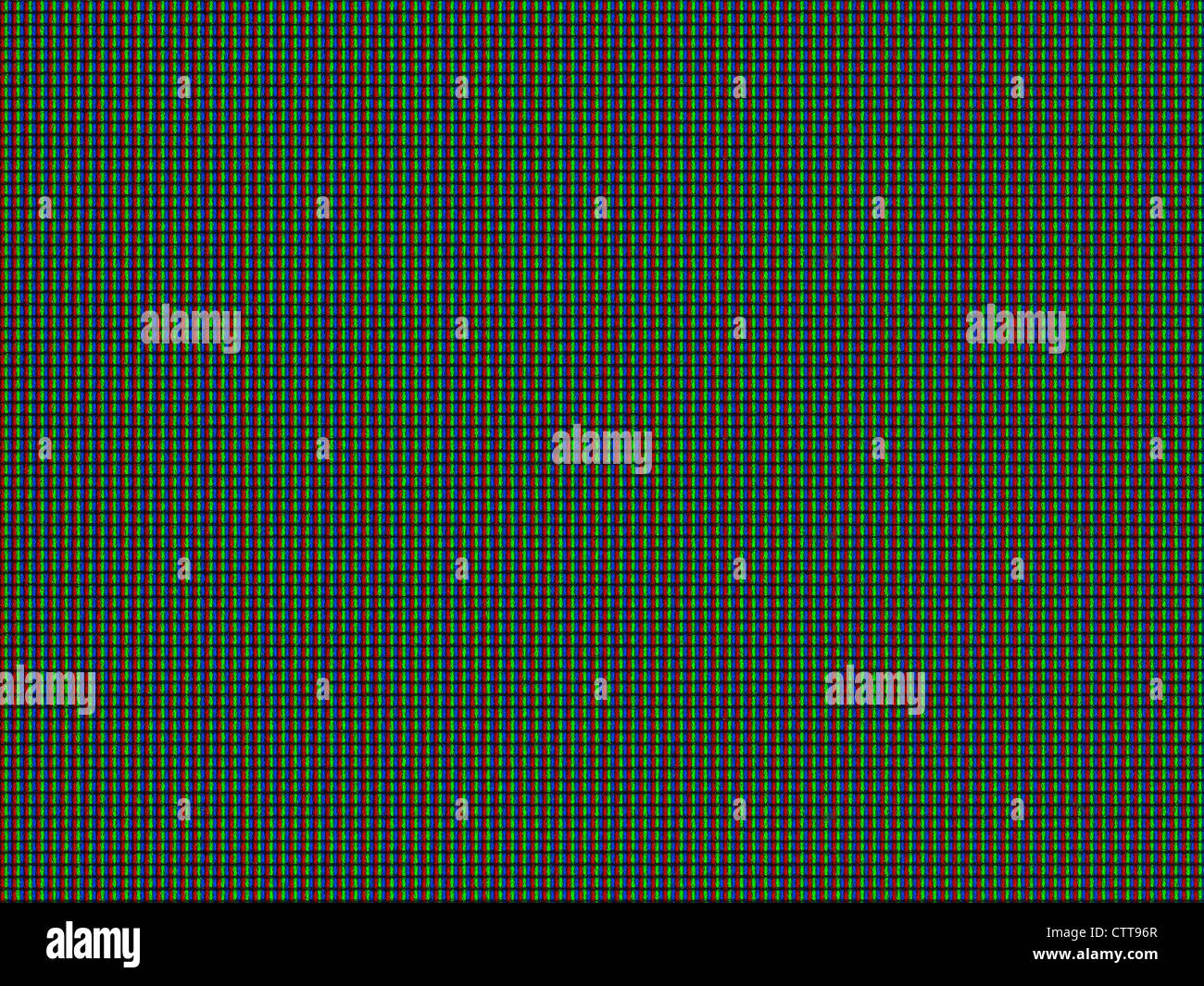 Pixel RGB monitor lcd testurizzato Foto Stock
