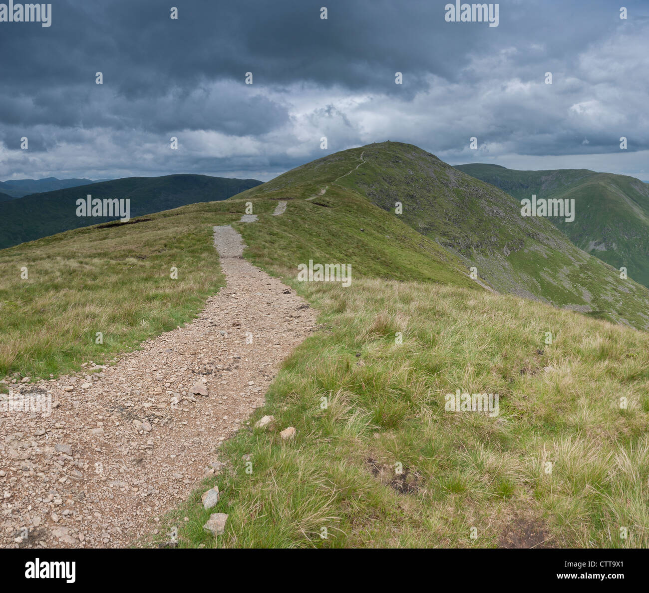 Ill Campana, Lake District, Cumbria - parte del ferro di cavallo Kentmere Foto Stock