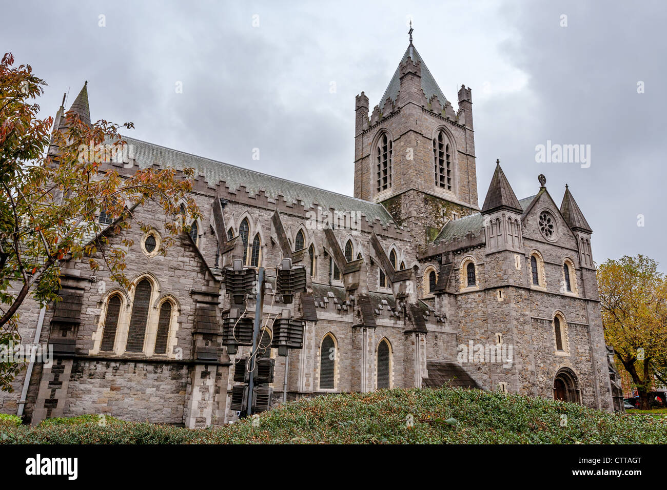 La cattedrale di Christ Church. Dublino, Irlanda Foto Stock