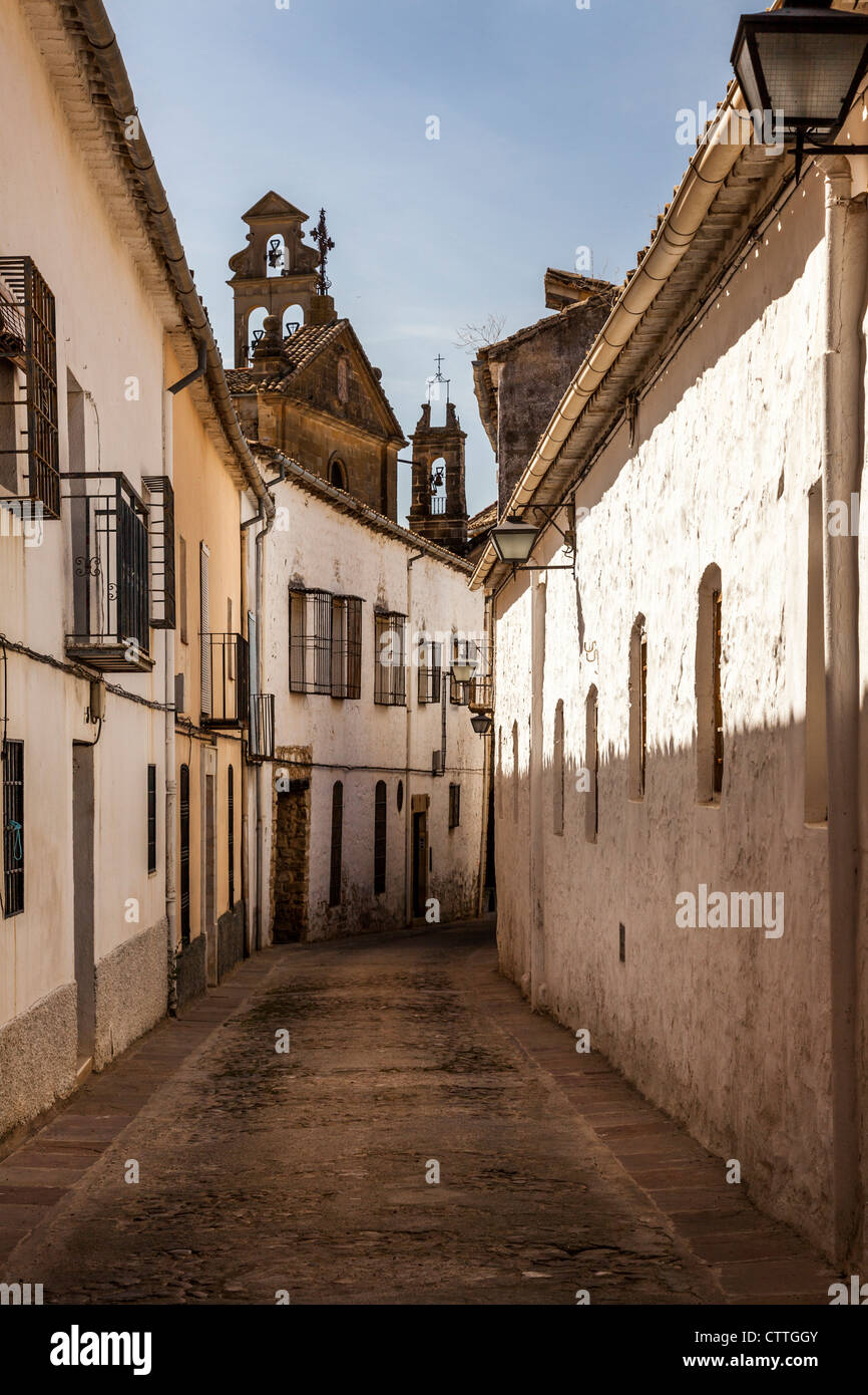 Scena di strada street a Úbeda, Jaén, Andalusia, Spagna. L'Europa. Foto Stock