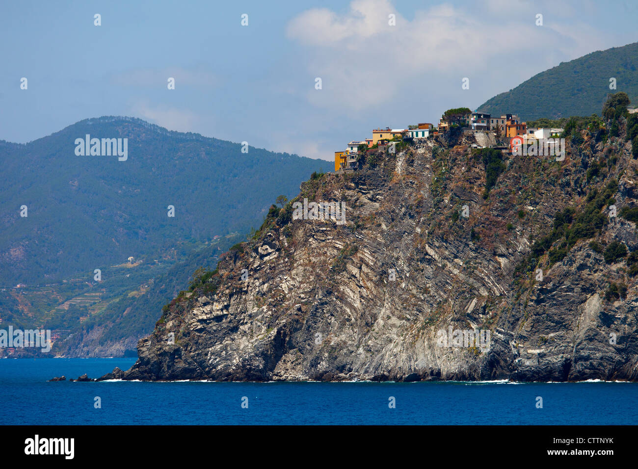 Parco Nazionale delle Cinque Terre.Liguria,l'Italia. Foto Stock