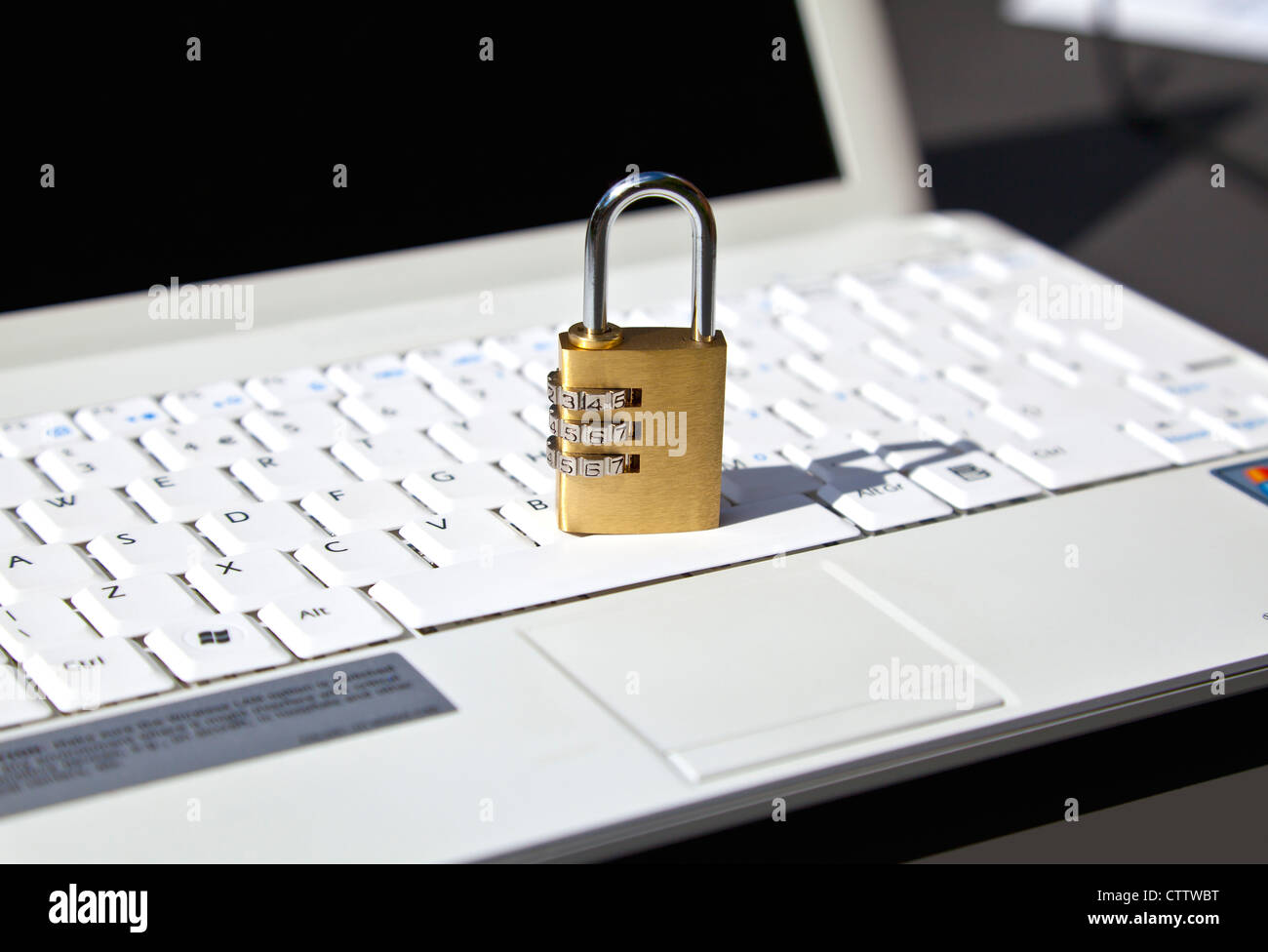 Sicurezza online Foto Stock