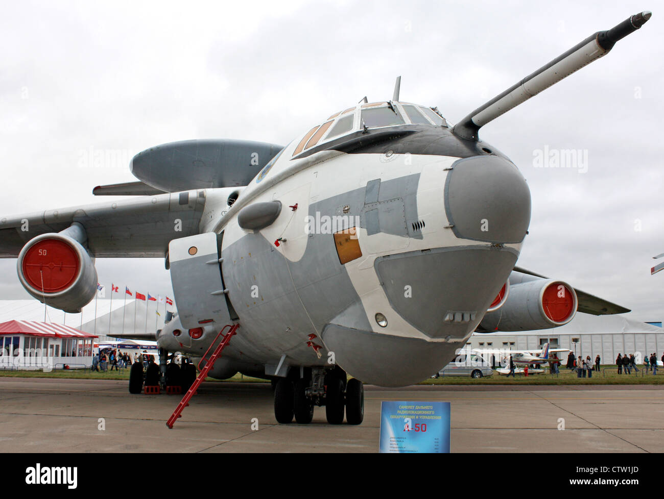 Beriev A-50 (internazionale salone aerospaziale MAKS-2009 Foto Stock