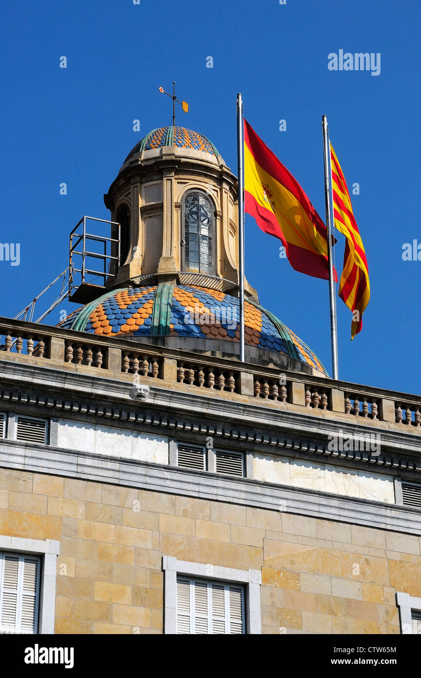 Palau de la Generalitat de Catalunya, Barcelona, Spagna. Foto Stock