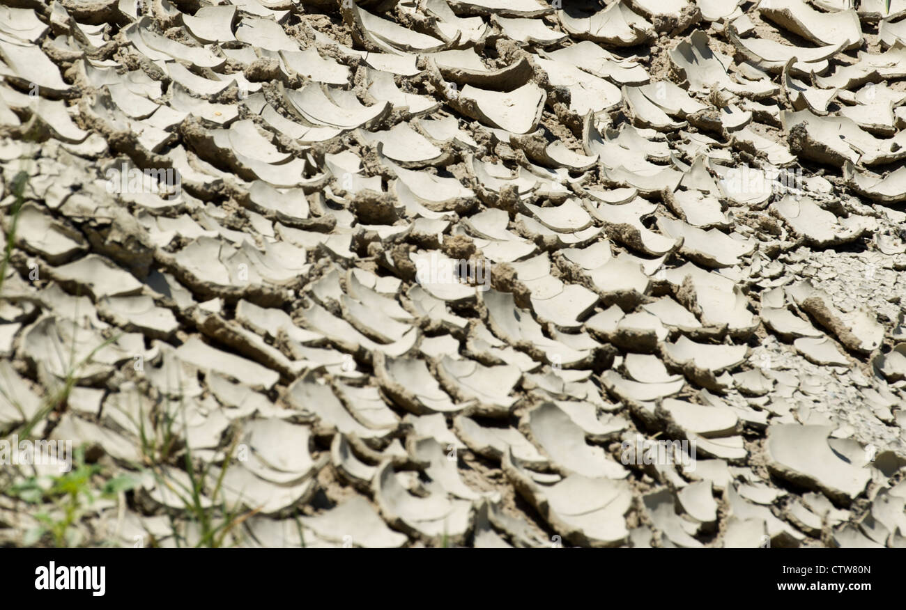 Amicizia Canal è andato a secco a causa della siccità in Lamar, Colorado. Foto Stock