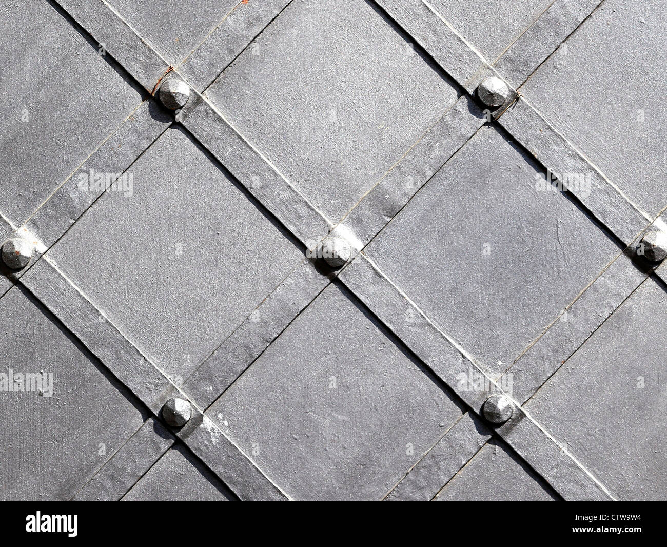 La texture di metallo nero lo sfondo in acciaio Foto Stock