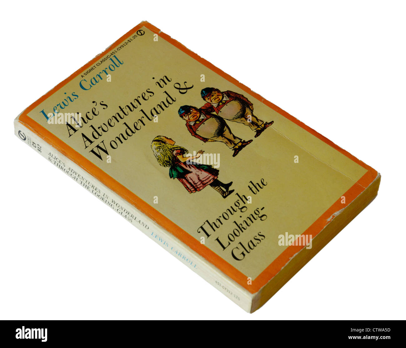 Alice nel Paese delle Meraviglie da Lewis Carroll Foto Stock