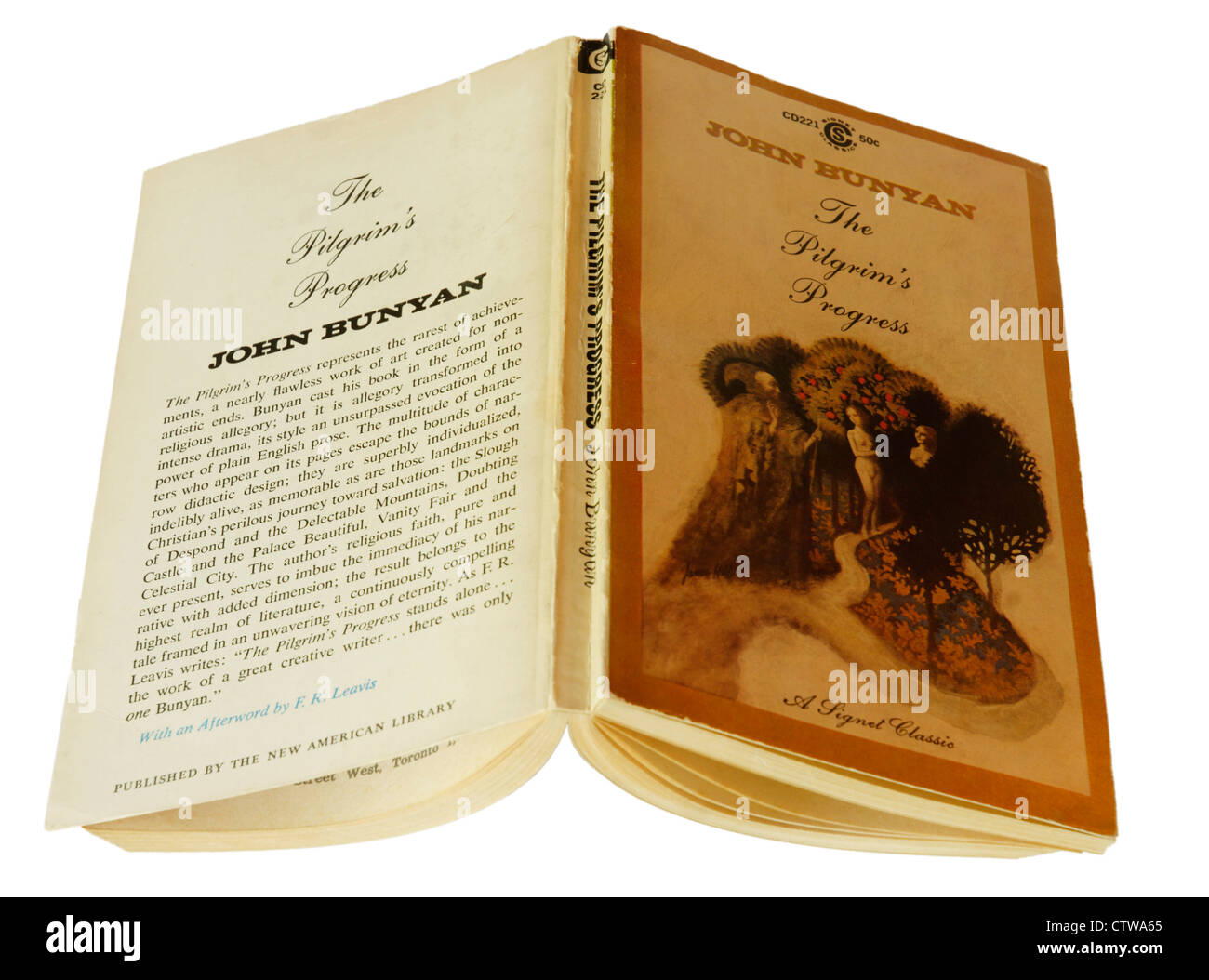 I pellegrini dei progressi compiuti da John Bunyan Foto Stock