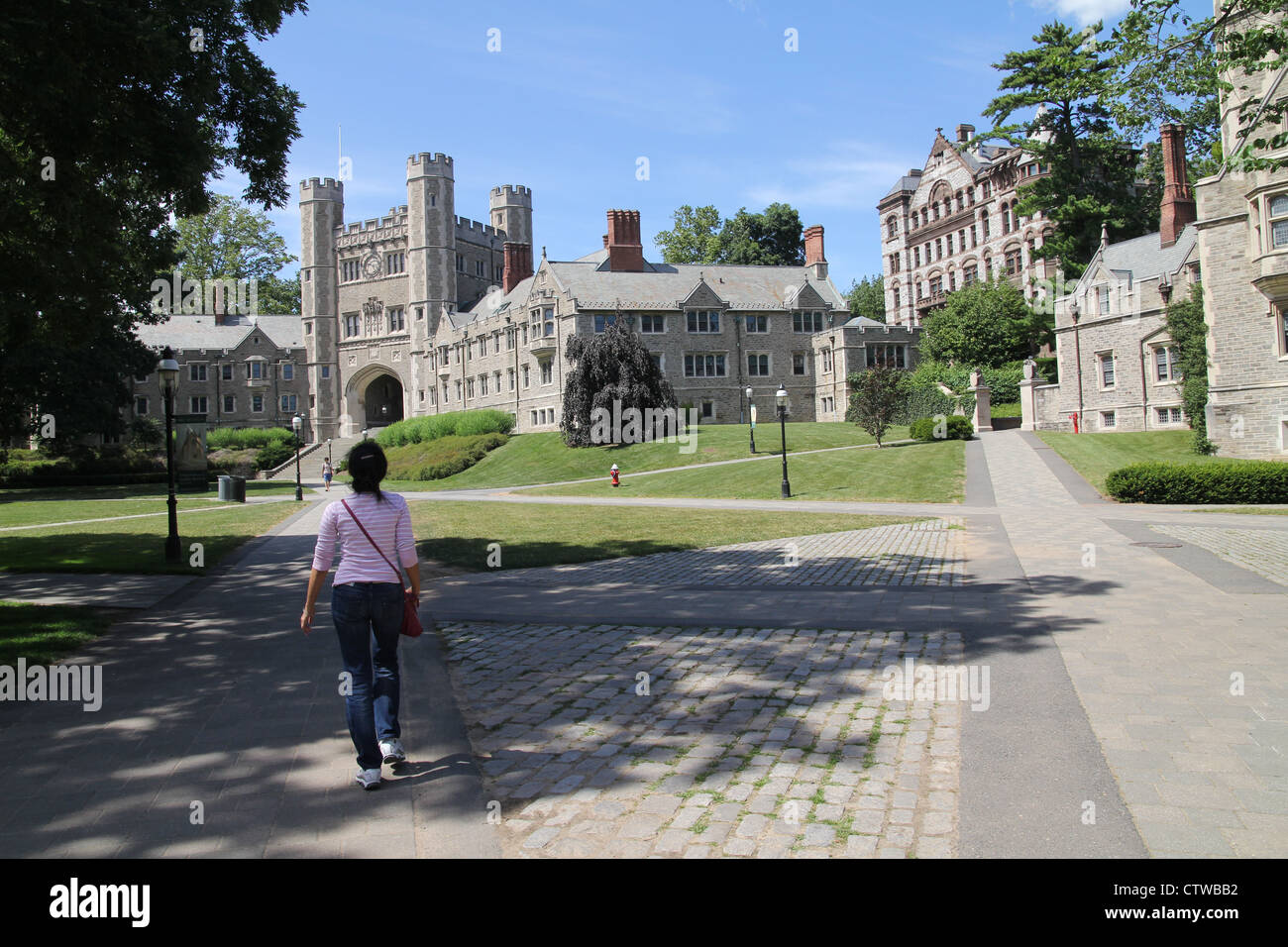 Princeton University Campus Foto Stock