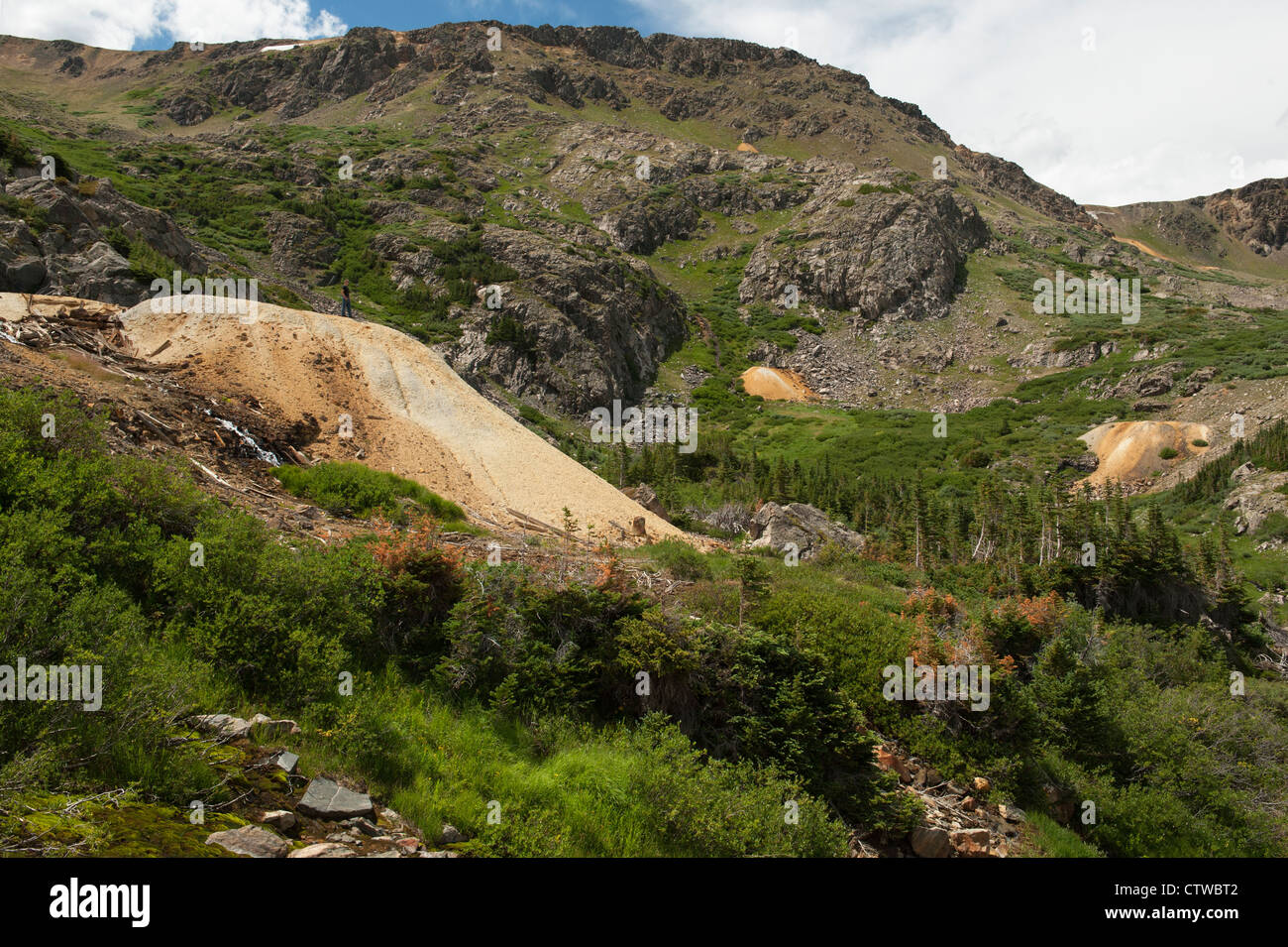 Missouri miniera, Park County, Colorado Foto Stock