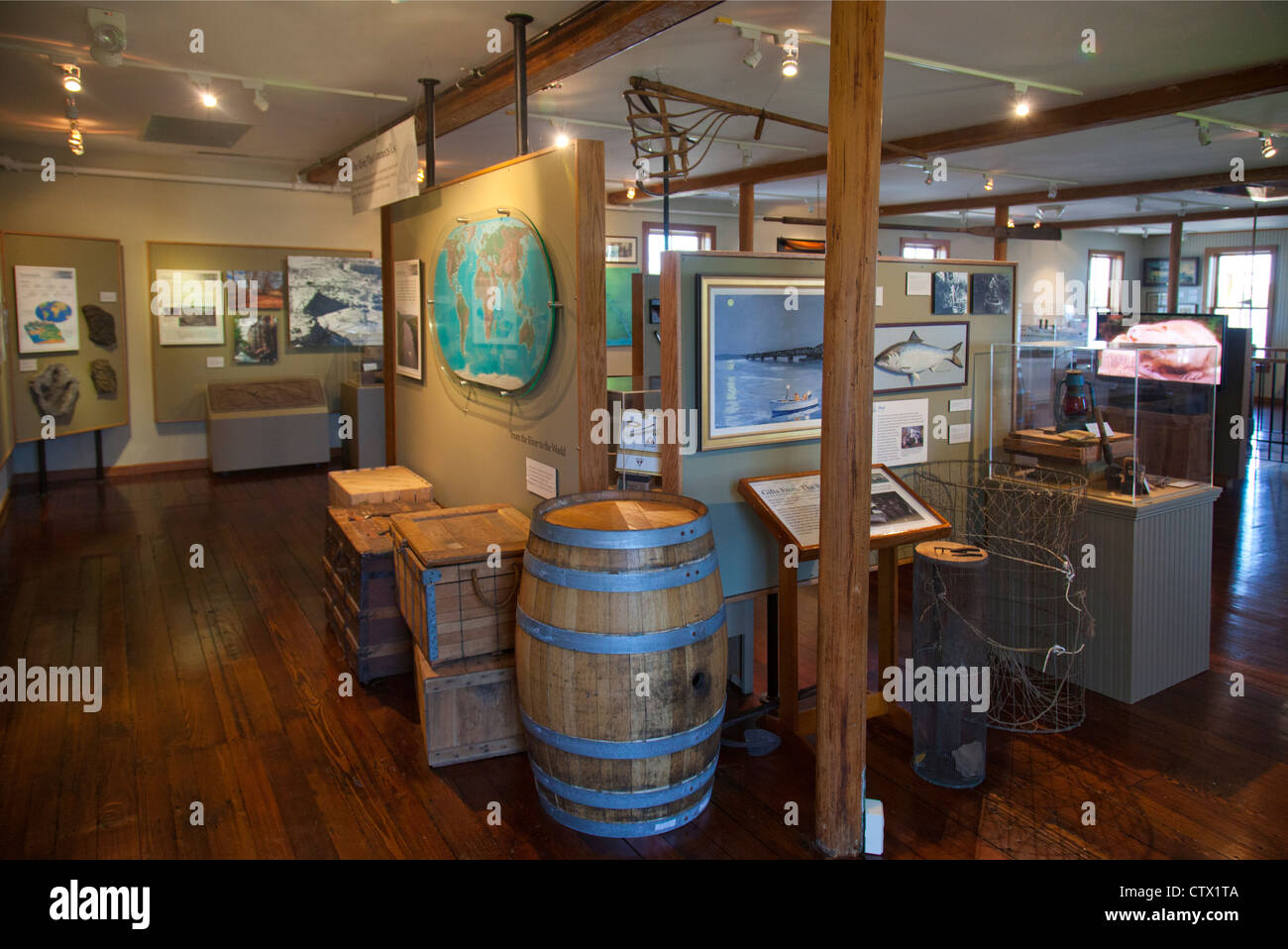 Fiume Connecticut Museo in Essex CT Foto Stock