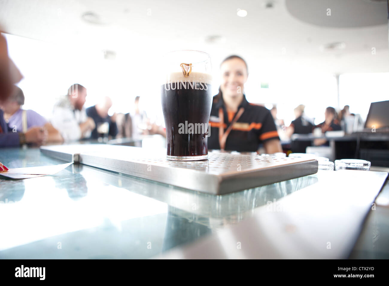 Guinness Storehouse Dublino Irlanda Foto Stock