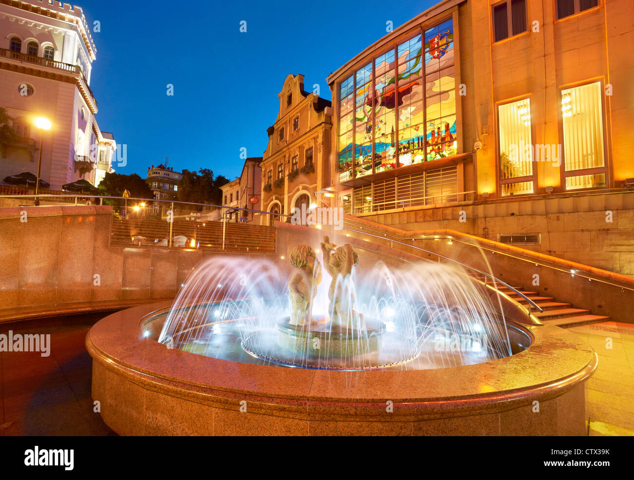 Bielsko-Biala, Slesia regione, Polonia, Europa Foto Stock