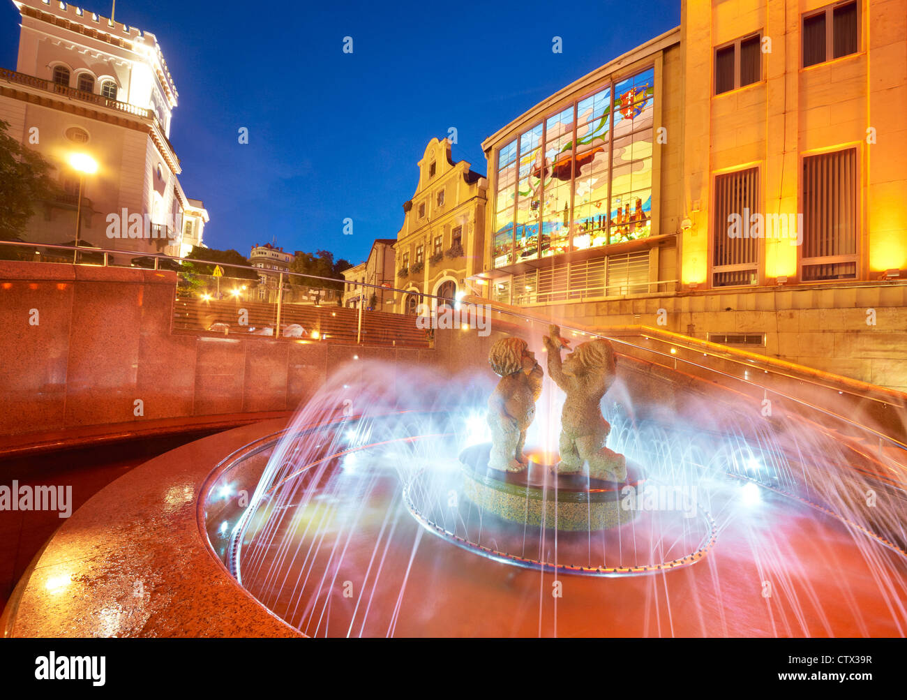 Bielsko-Biala, Slesia regione, Polonia, Europa Foto Stock