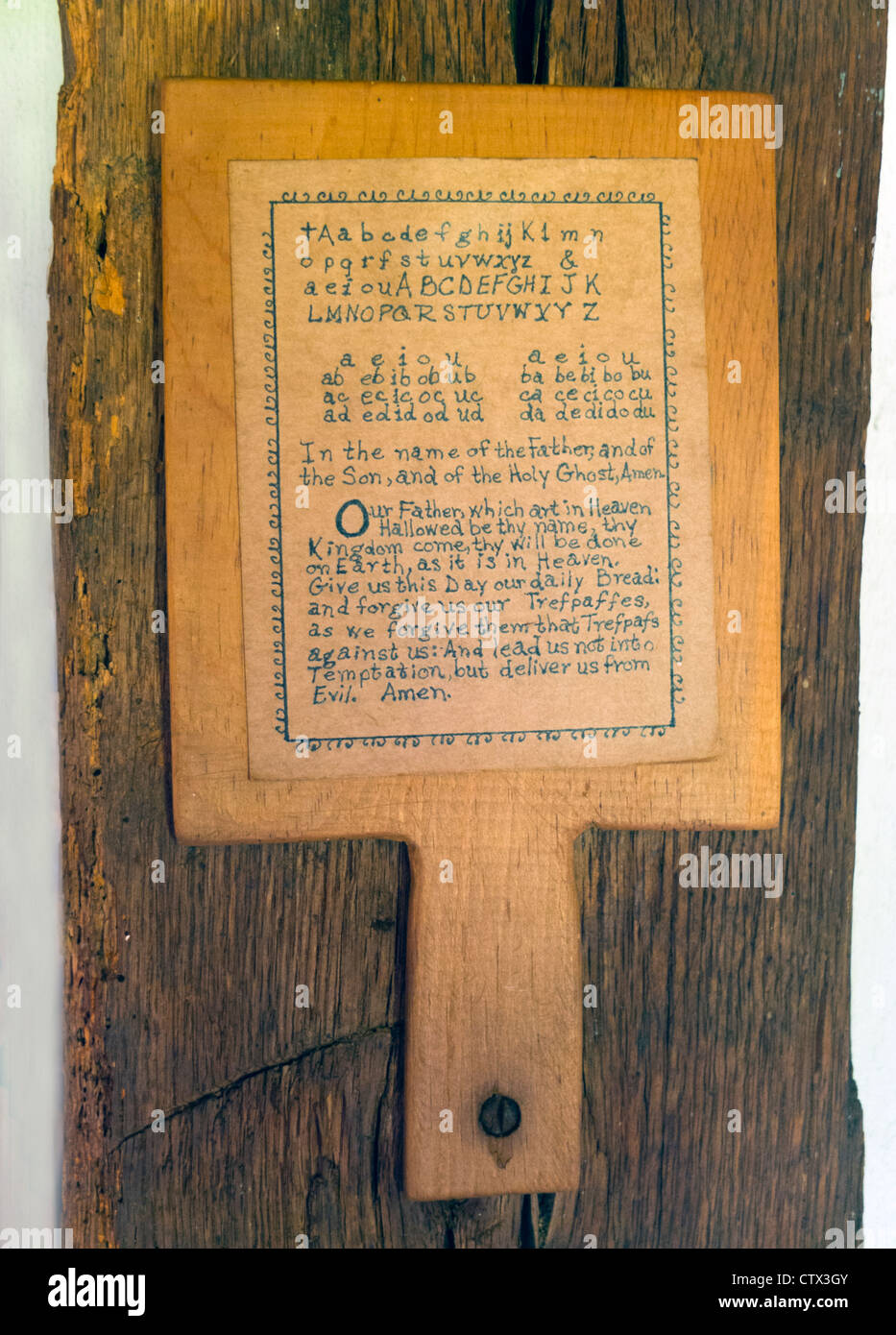 Nathan Hale school house in East Haddam CT Foto Stock