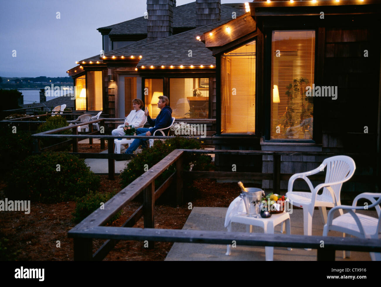 Inn at the Tides, Bodega Bay, California Foto Stock