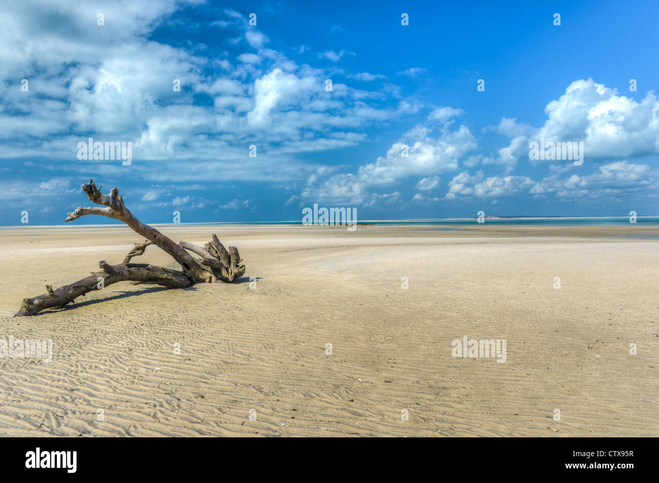 Isola di Magaruque, precedentemente Ilha Santa Isabel, fa parte dell'Arcipelago di Bazaruto, al largo della costa del Mozambico. Foto Stock