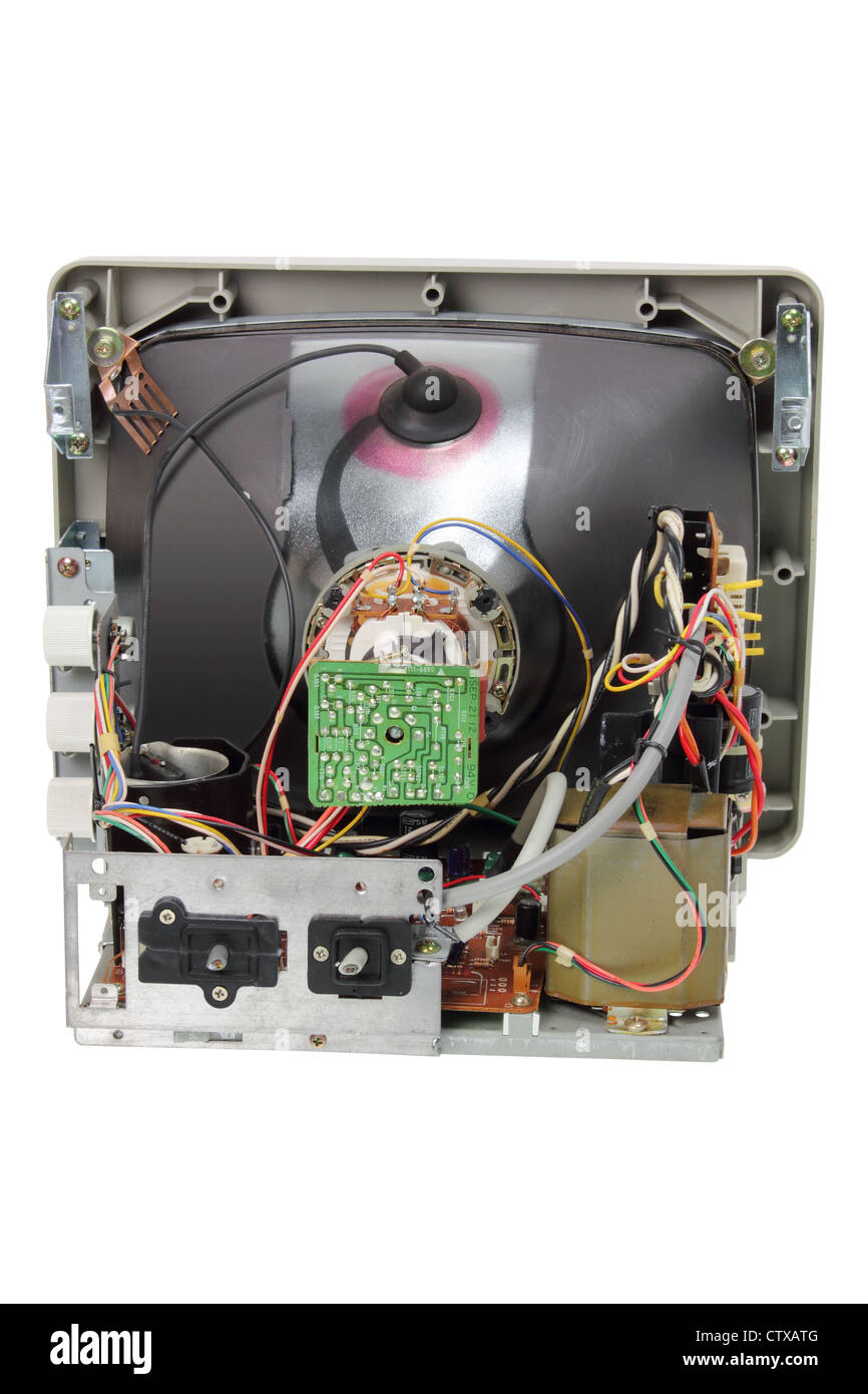 CRT Monitor di computer Foto Stock