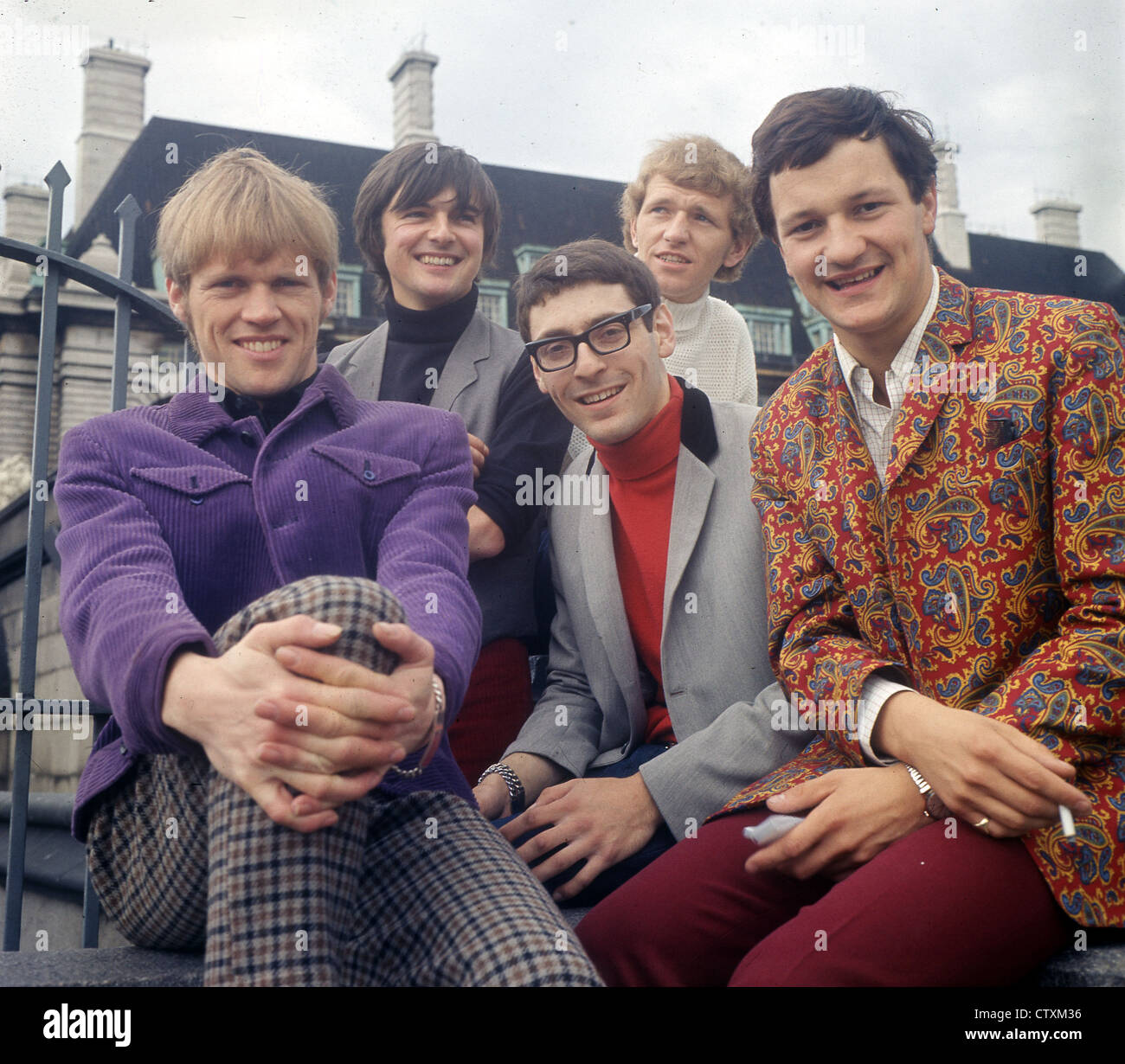 HEDGEHOPPERS ANONIMO REGNO UNITO gruppo pop nel marzo 1966. Foto Tony Gale Foto Stock