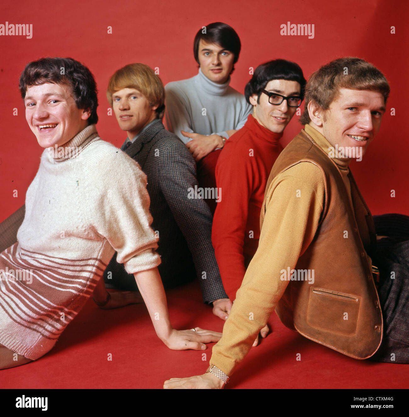 HEDGEHOPPERS ANONIMO REGNO UNITO gruppo pop nel marzo 1966. Foto Tony Gale Foto Stock