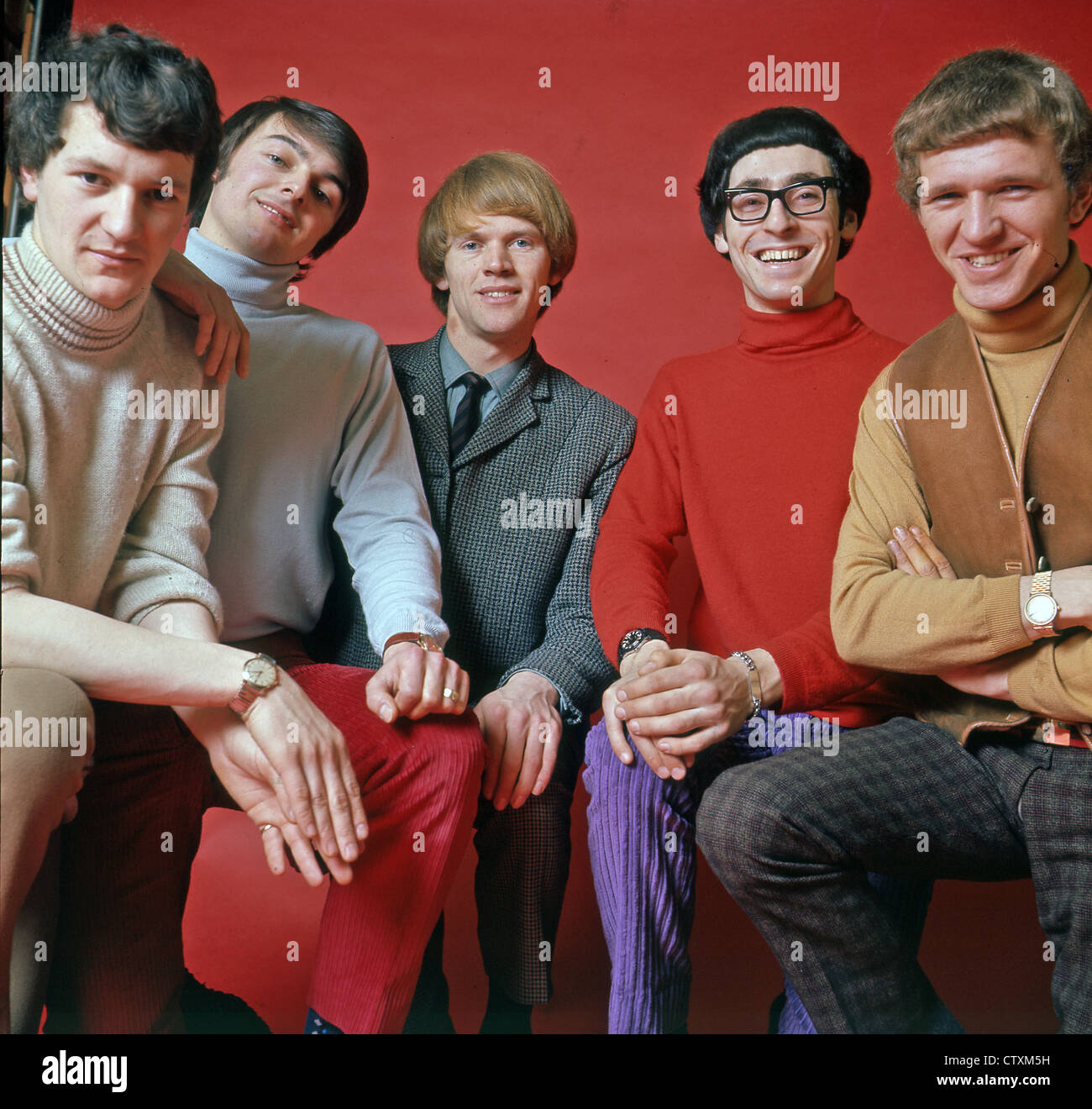 HEDGEHOPPERS ANONIMO REGNO UNITO gruppo pop nel marzo 1966. Foto Tony Gale Foto Stock