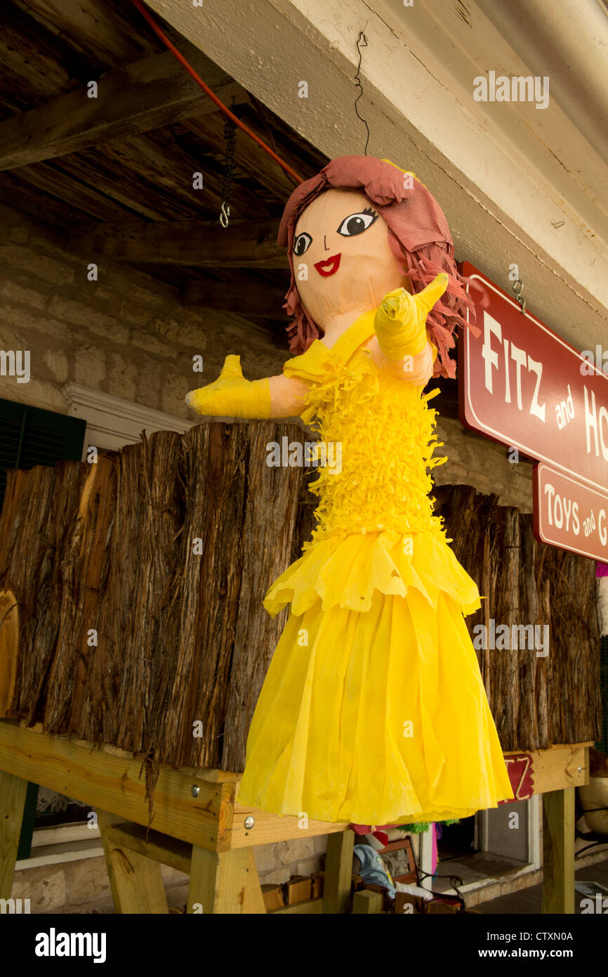 Bambola in Fredericksburg,TX Foto Stock