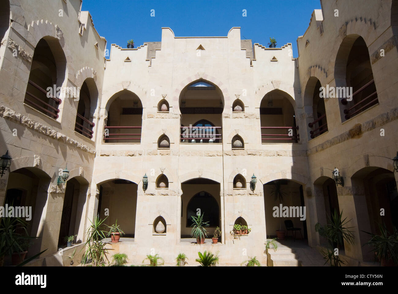 Palazzo Feda, El Moeiz o el moez, Khan El Khalili al Cairo, Egitto, Africa Settentrionale, Africa Foto Stock