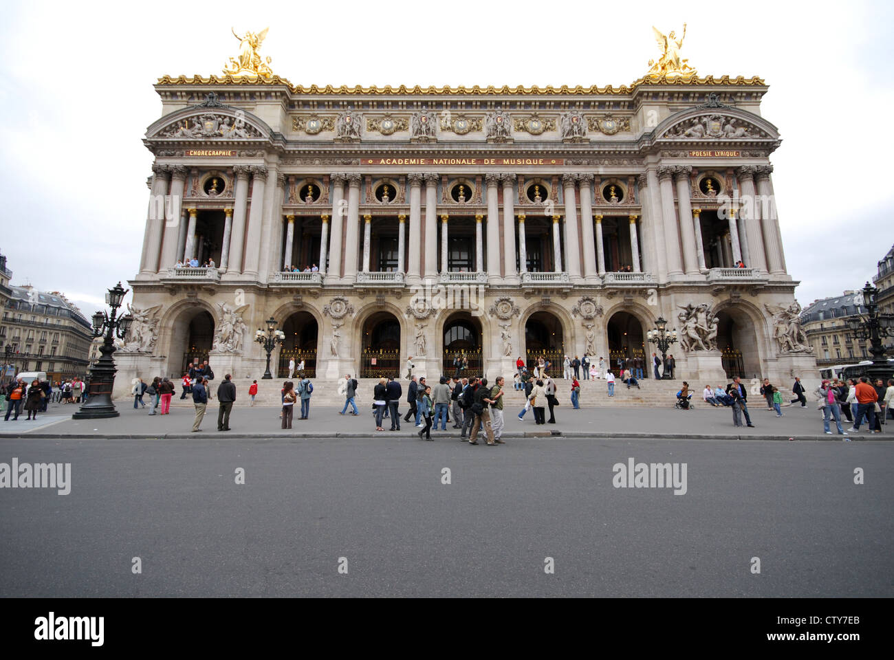 L'Opera, Parigi Francia Foto Stock