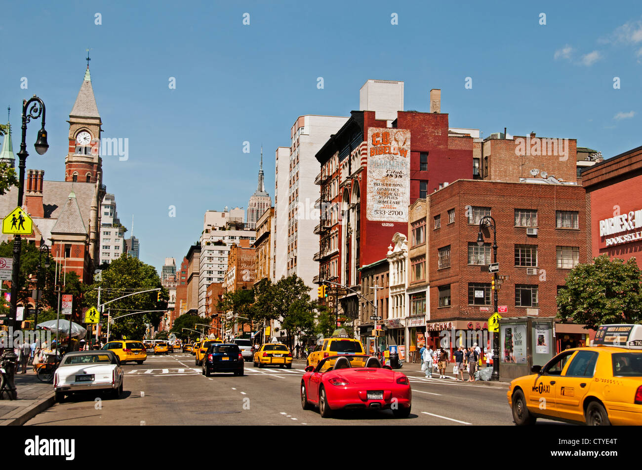 6° Avenue West Village ( Villaggio di Greenwich ) Manhattan New York Stati Uniti d'America Foto Stock