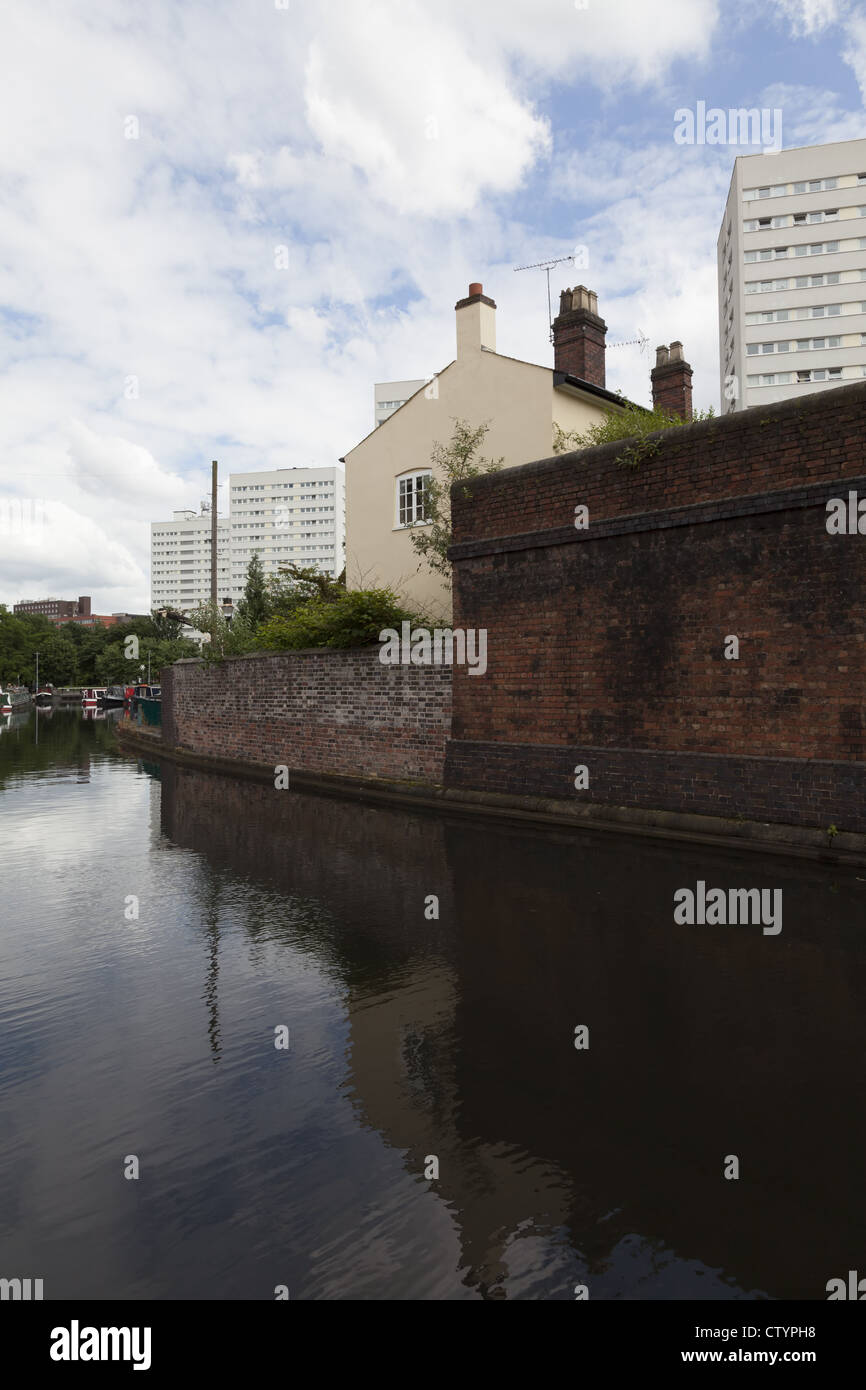 River Avon, Bidforn su Avon, Warwickshire Foto Stock