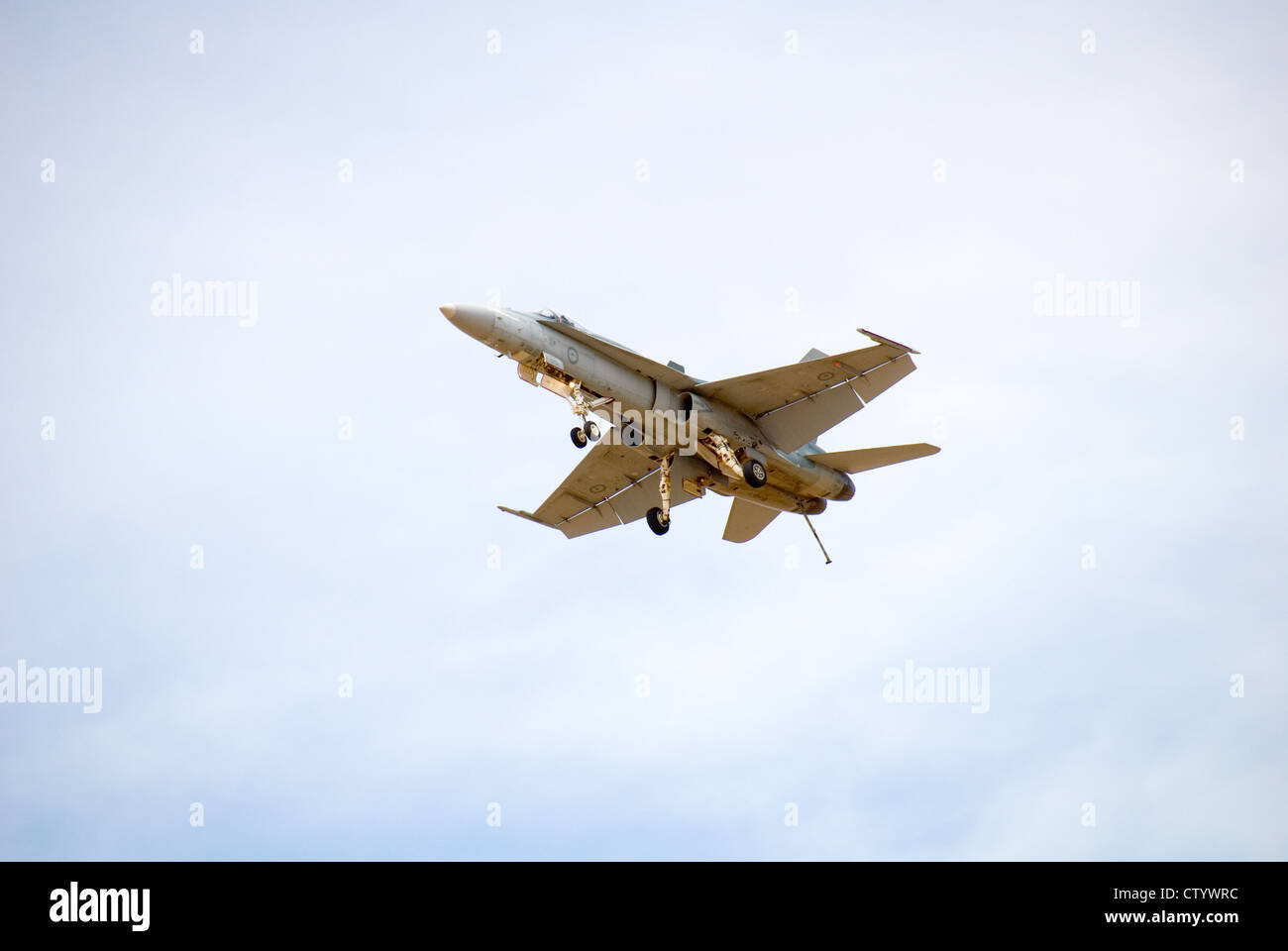 RAAF McDonnell Douglas F/A-18 Hornet, Sud Australia Foto Stock