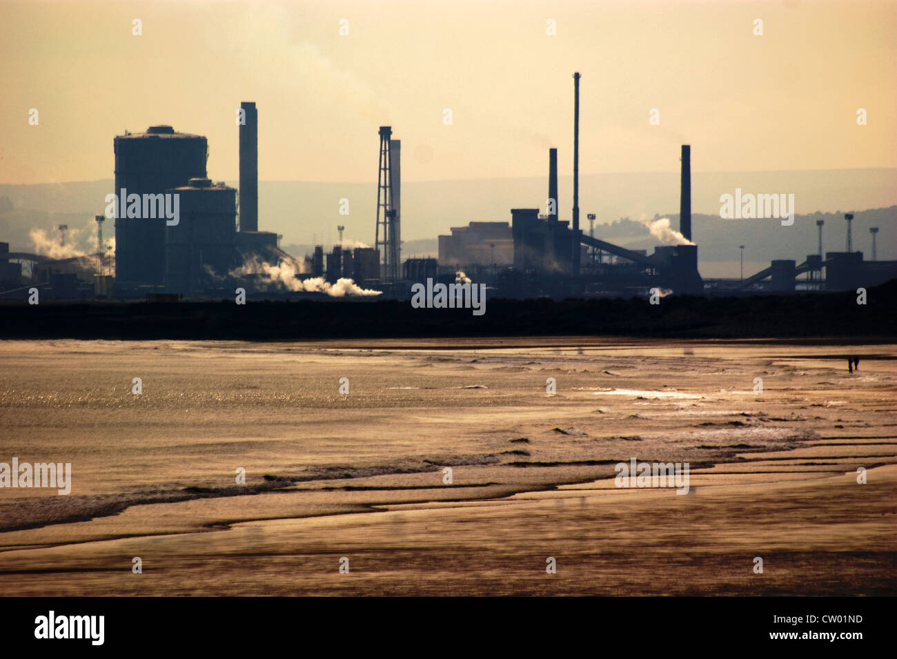 REDCAR BLAST FURNESS E INDUSTRIAL ESTATE Foto Stock