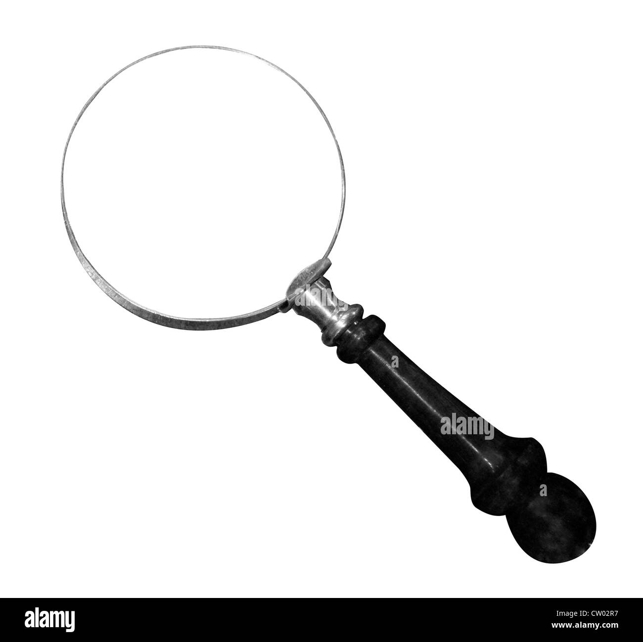 Lente di ingrandimento Foto Stock