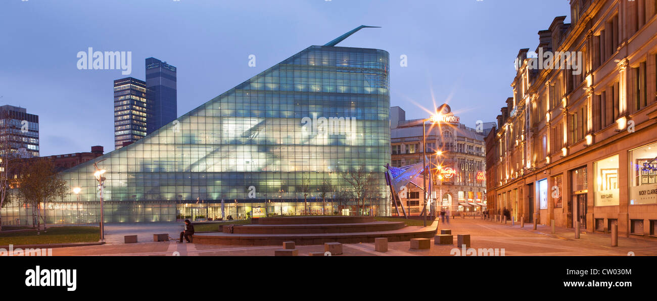 URBIS, prima di diventare il Museo Nazionale del Calcio Foto Stock