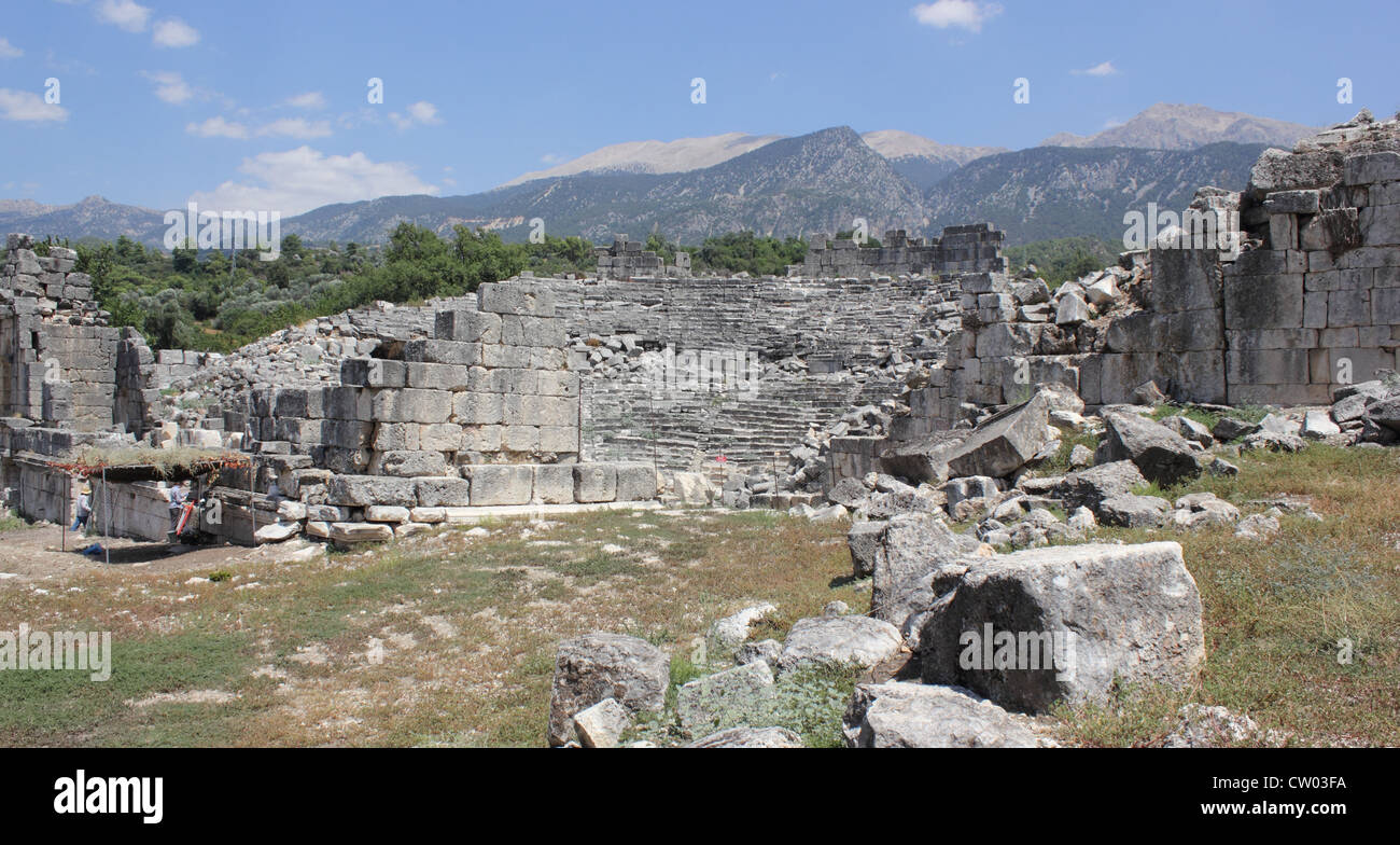 Tlos, antica città in Turchia Foto Stock