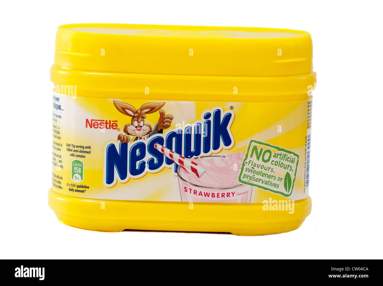 Scatola di Nestlé Nesquik Foto Stock