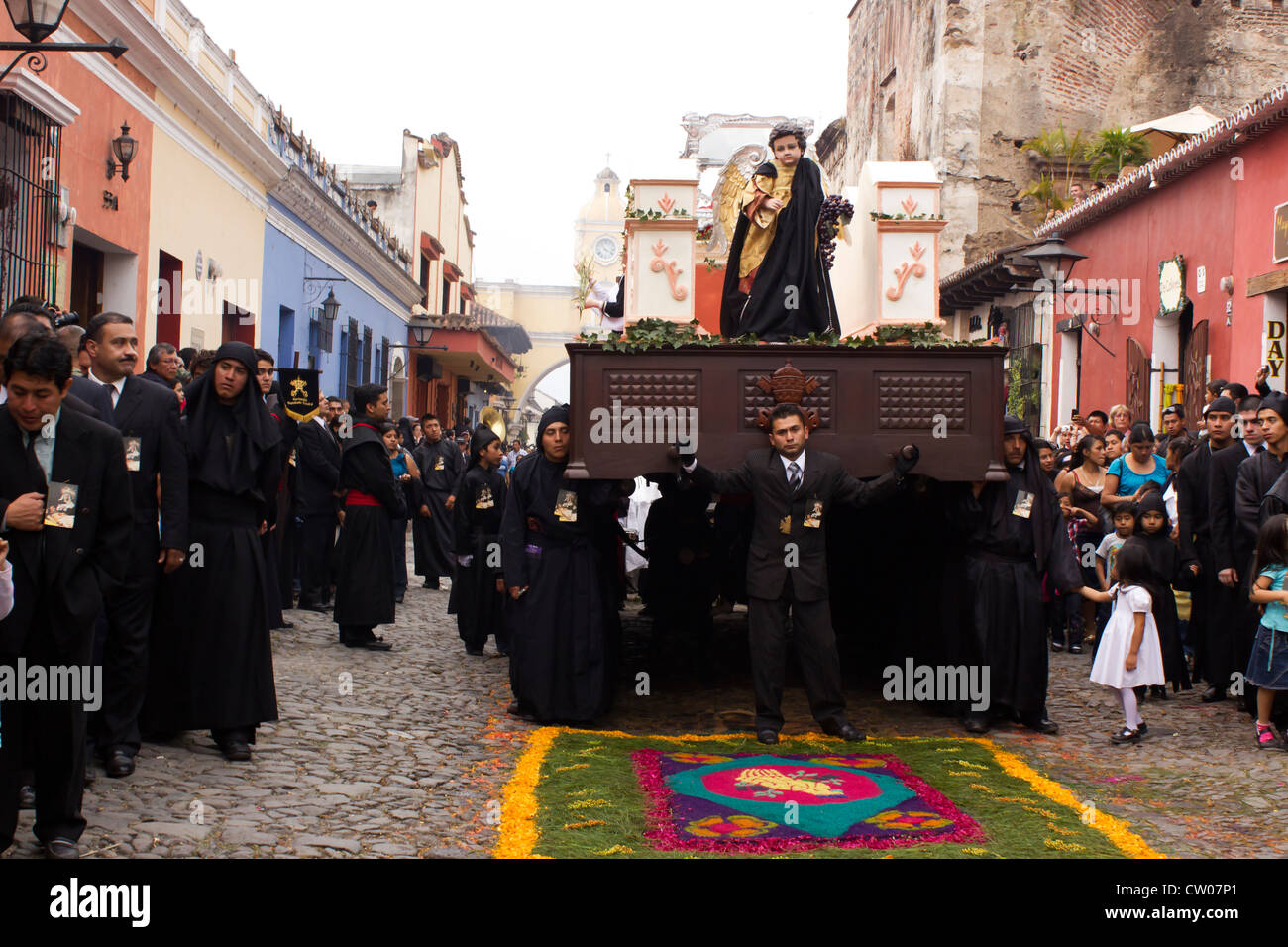 Pasqua in Antigua Guatemala Foto Stock