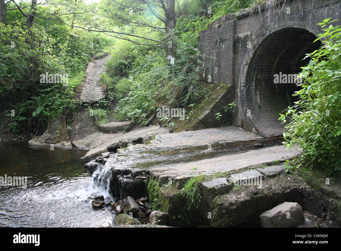 Tunnel di sigaretta in Bolton Foto Stock