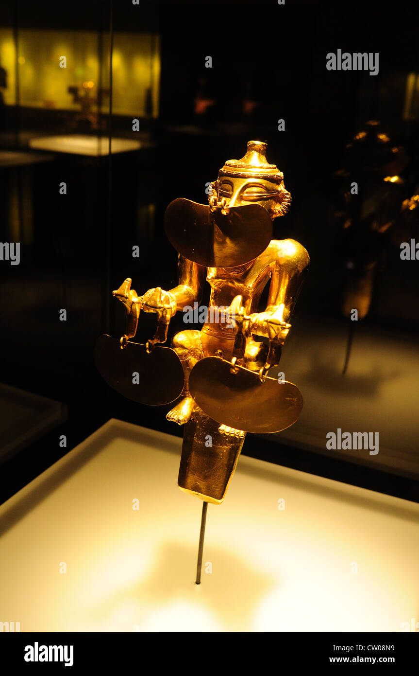 ' Museo del Oro ' a Bogotà .Dipartimento di Cundimarca. COLOMBIA Foto Stock