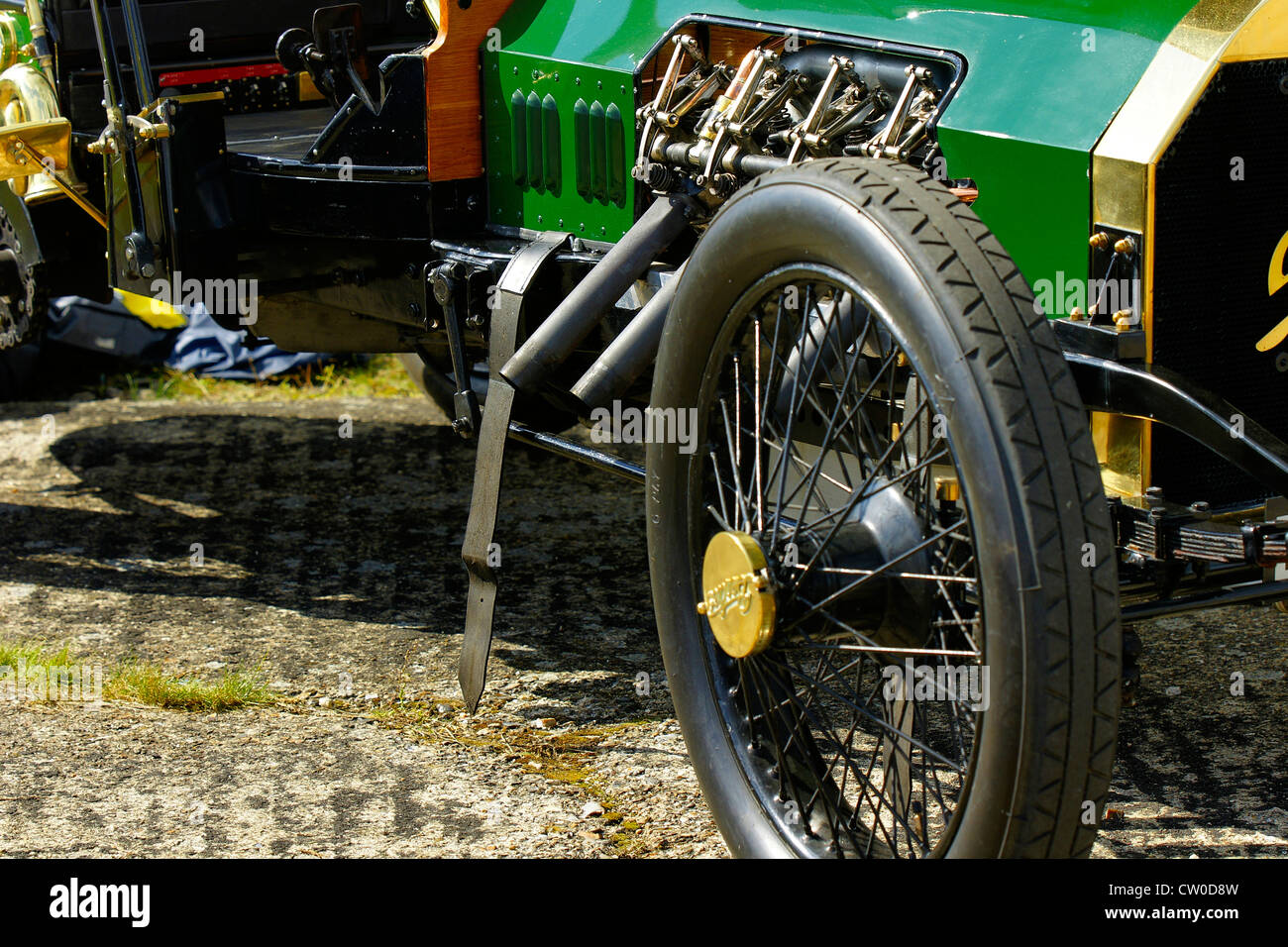 Alcune splendide vetture da Top Gear le ali e le ruote mostrano, 2011. Dalla Ferrari F40's Napier Railtons, aveva tutto! Foto Stock