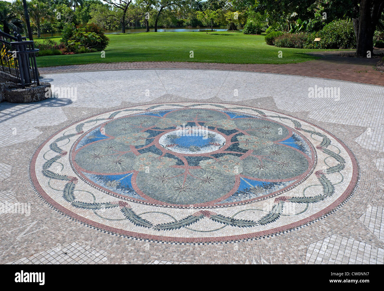 Fairchild Tropical Botanical Gardens Miami Florida Foto Stock