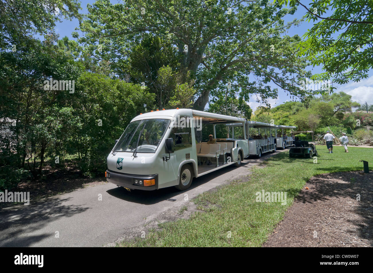 Fairchild Tropical Giardini Botanici a Coral Gables, un sobborgo di Miami, Florida. Foto Stock