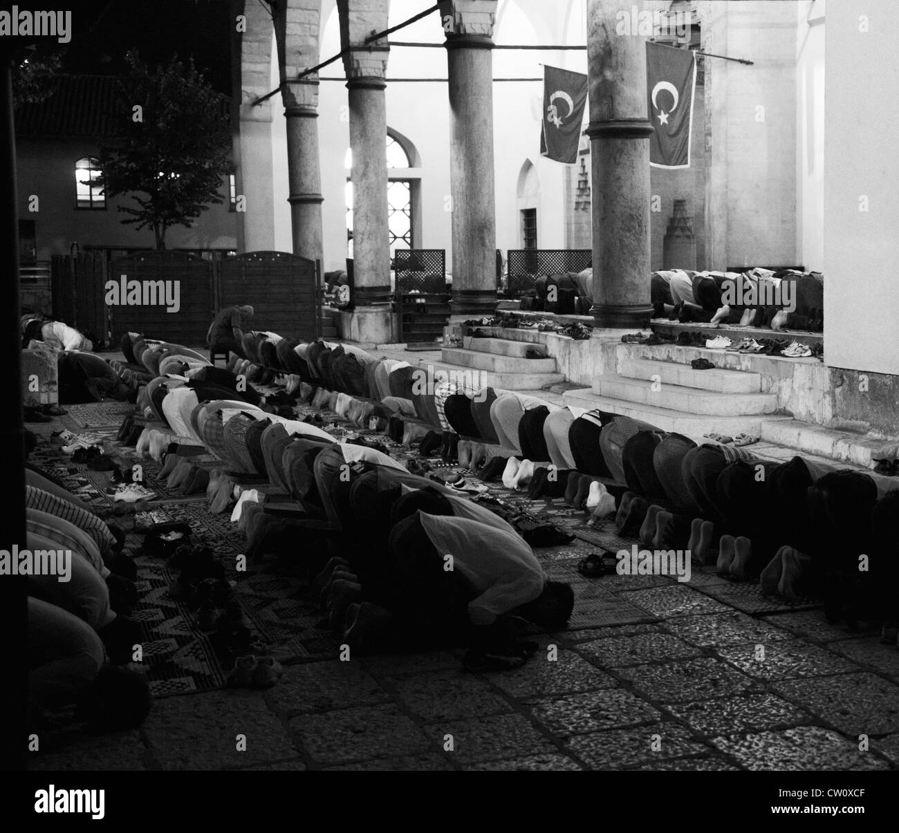 Gazi Husrev-moschea begova Sarajevo in Bosnia e Erzegovina Foto Stock