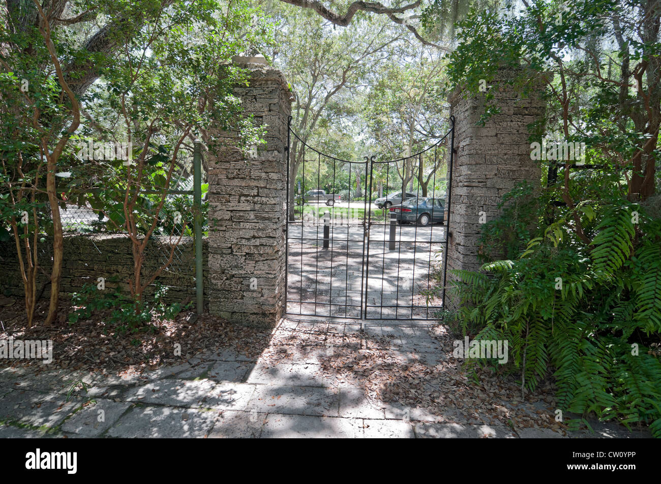 Fairchild Tropical Giardini Botanici a Coral Gables, un sobborgo di Miami, Florida. Foto Stock