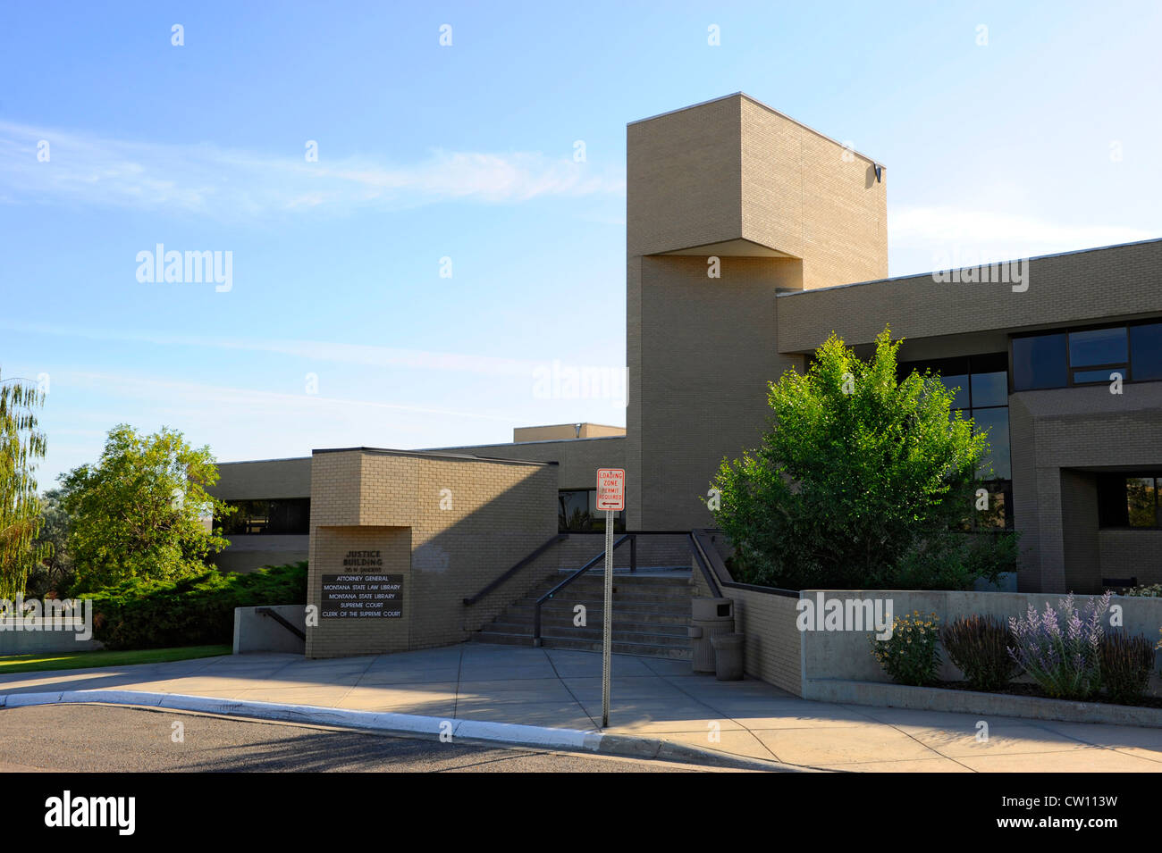 Corte Suprema Helena Montana MT US Foto Stock
