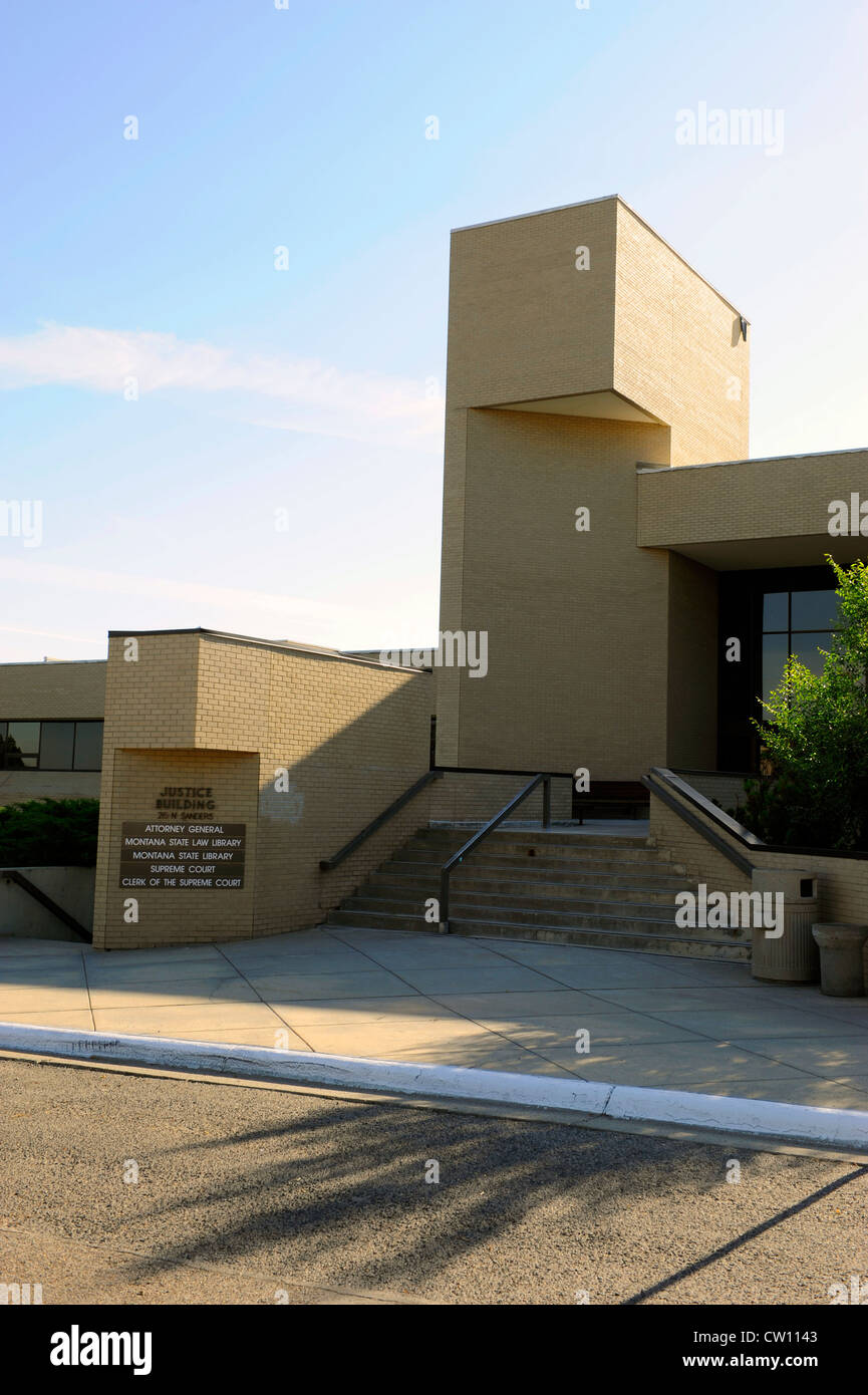 Corte Suprema Helena Montana MT US Foto Stock
