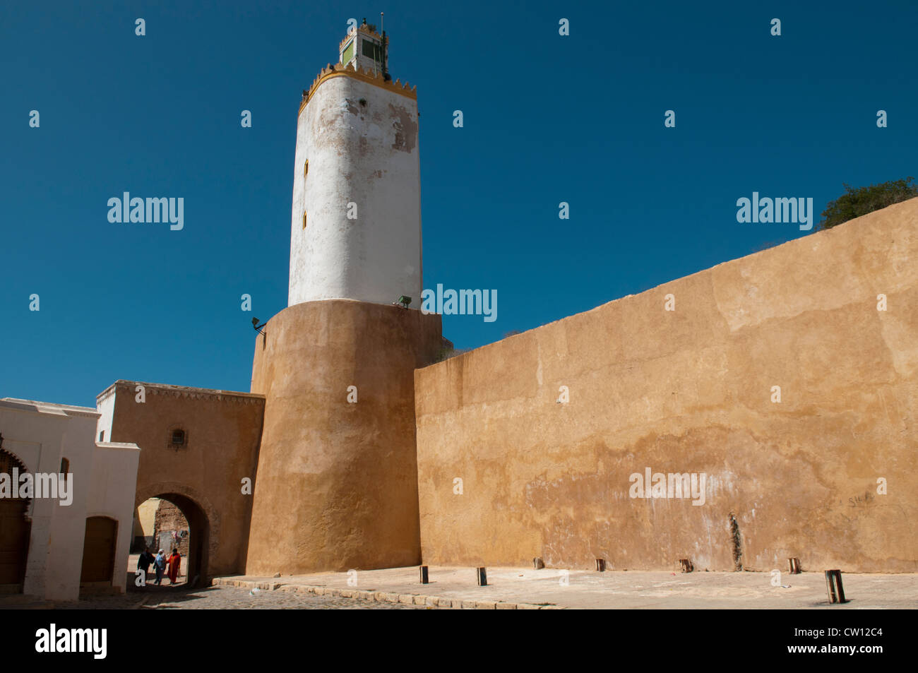 Il bastione de L'Ange nel Cite Portugaise in El Jadida, Marocco Foto Stock
