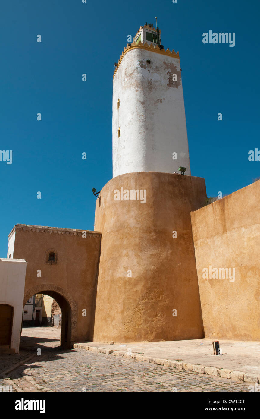Il bastione de L'Ange nel Cite Portugaise in El Jadida, Marocco Foto Stock