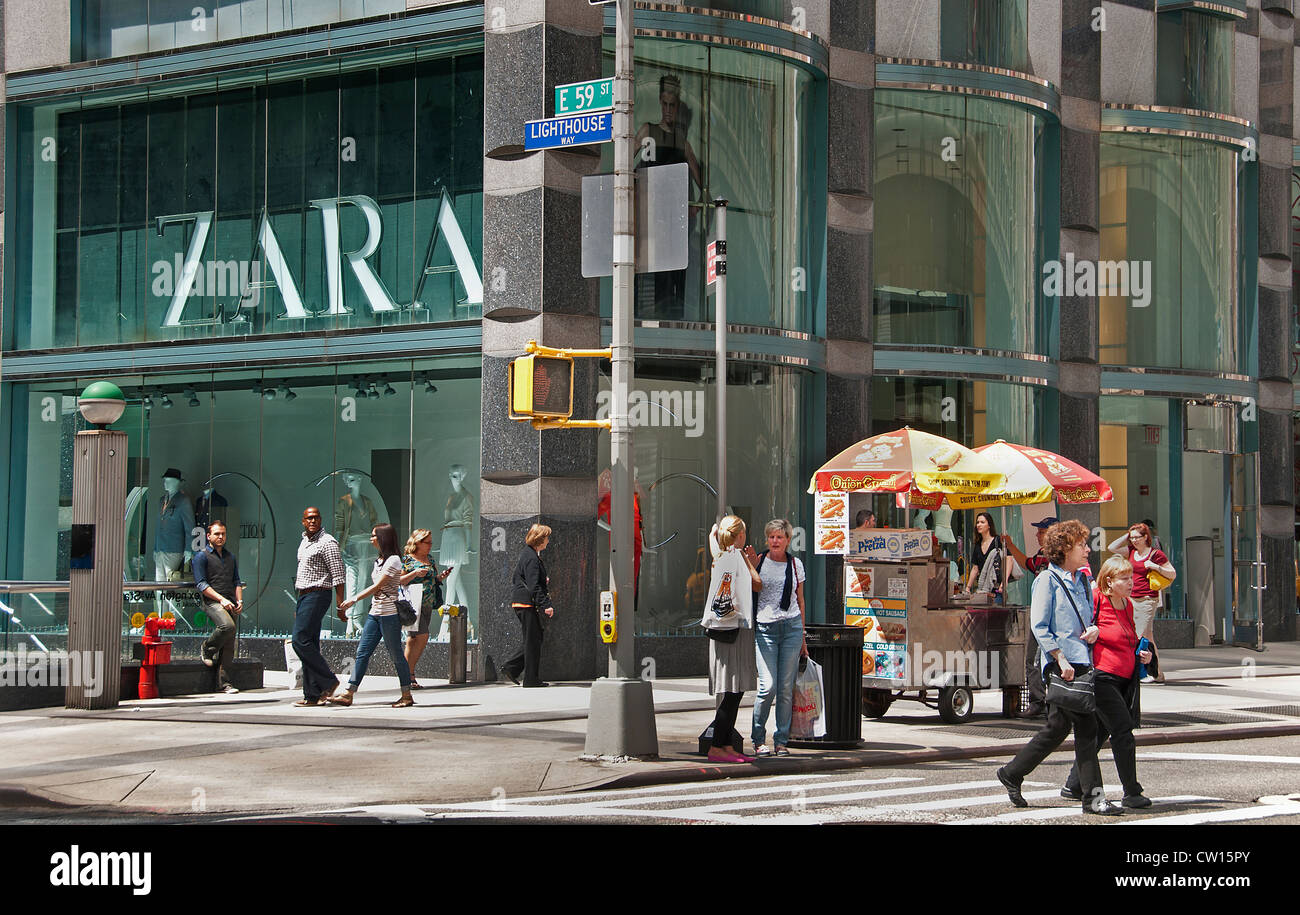 Village Manhattan New York City Stati Uniti d'America Foto Stock