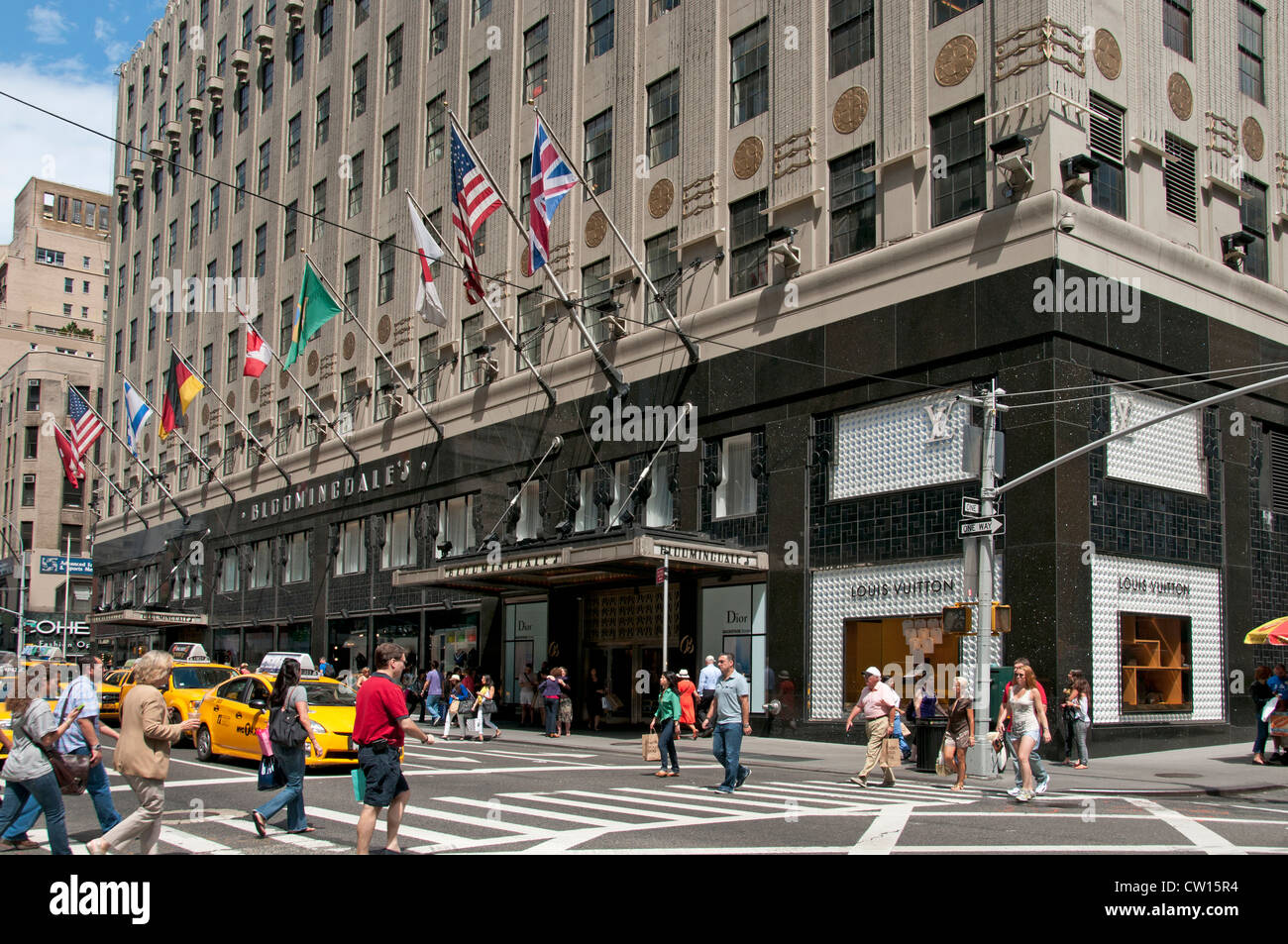 Magazzino Bloomingdale's Lexington Avenue Manhattan New York City Stati Uniti d'America Foto Stock